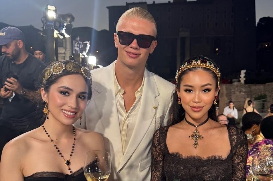 Haaland 'tái ngộ' con gái ông Johnathan Hạnh Nguyễn