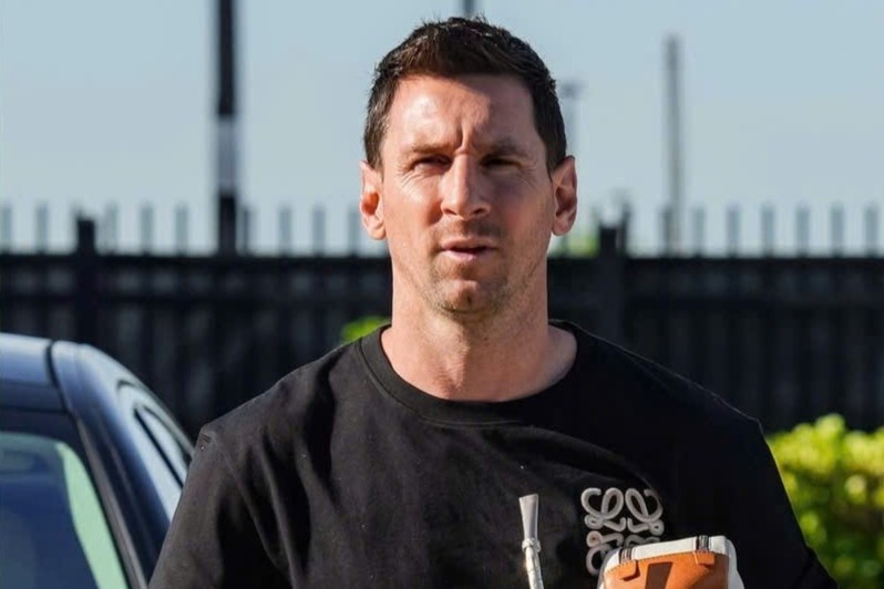Messi gây chú ý ngày trở lại