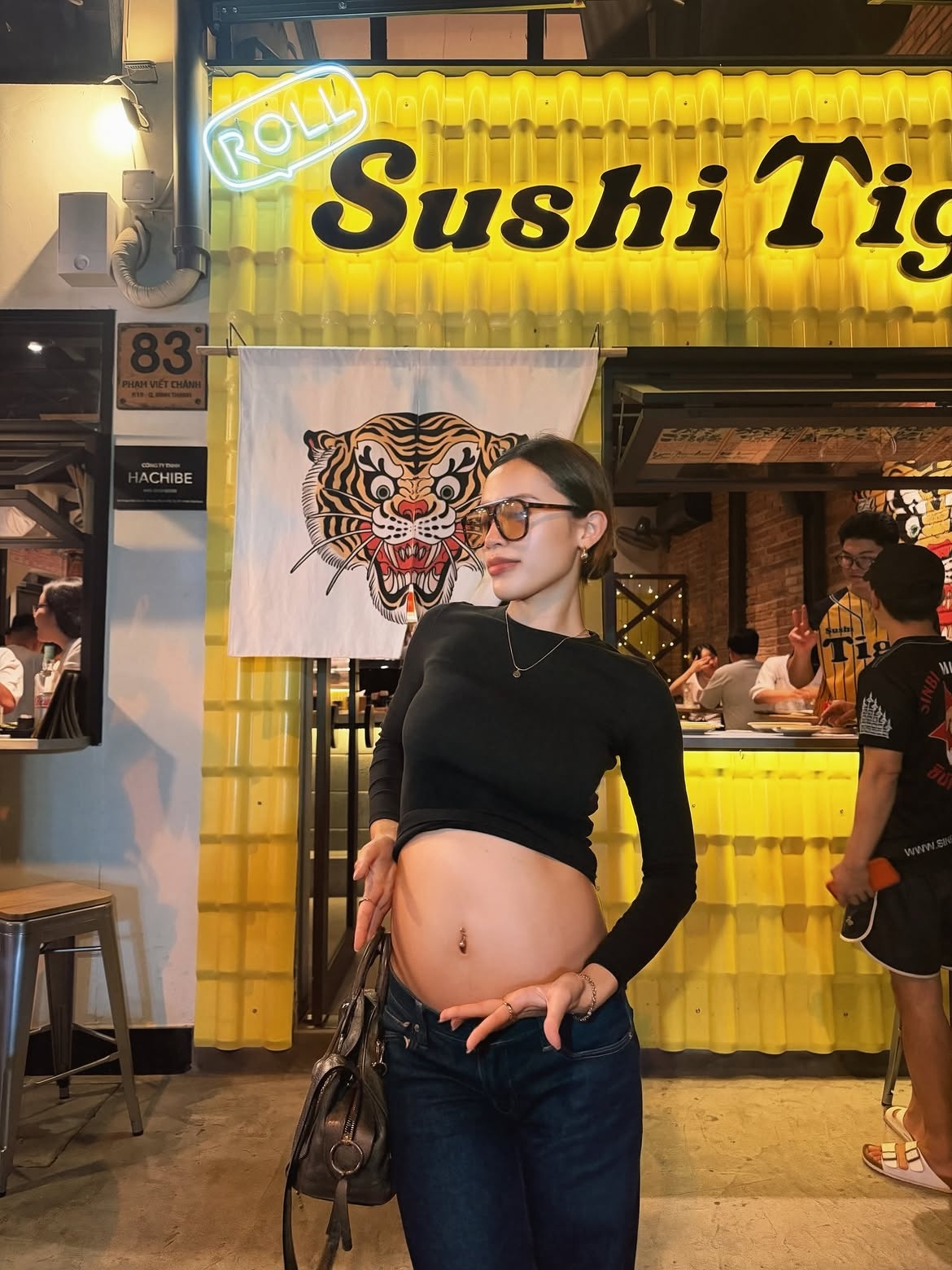 bầu,  tiểu thư,  thời trang,  mang thai ảnh 5