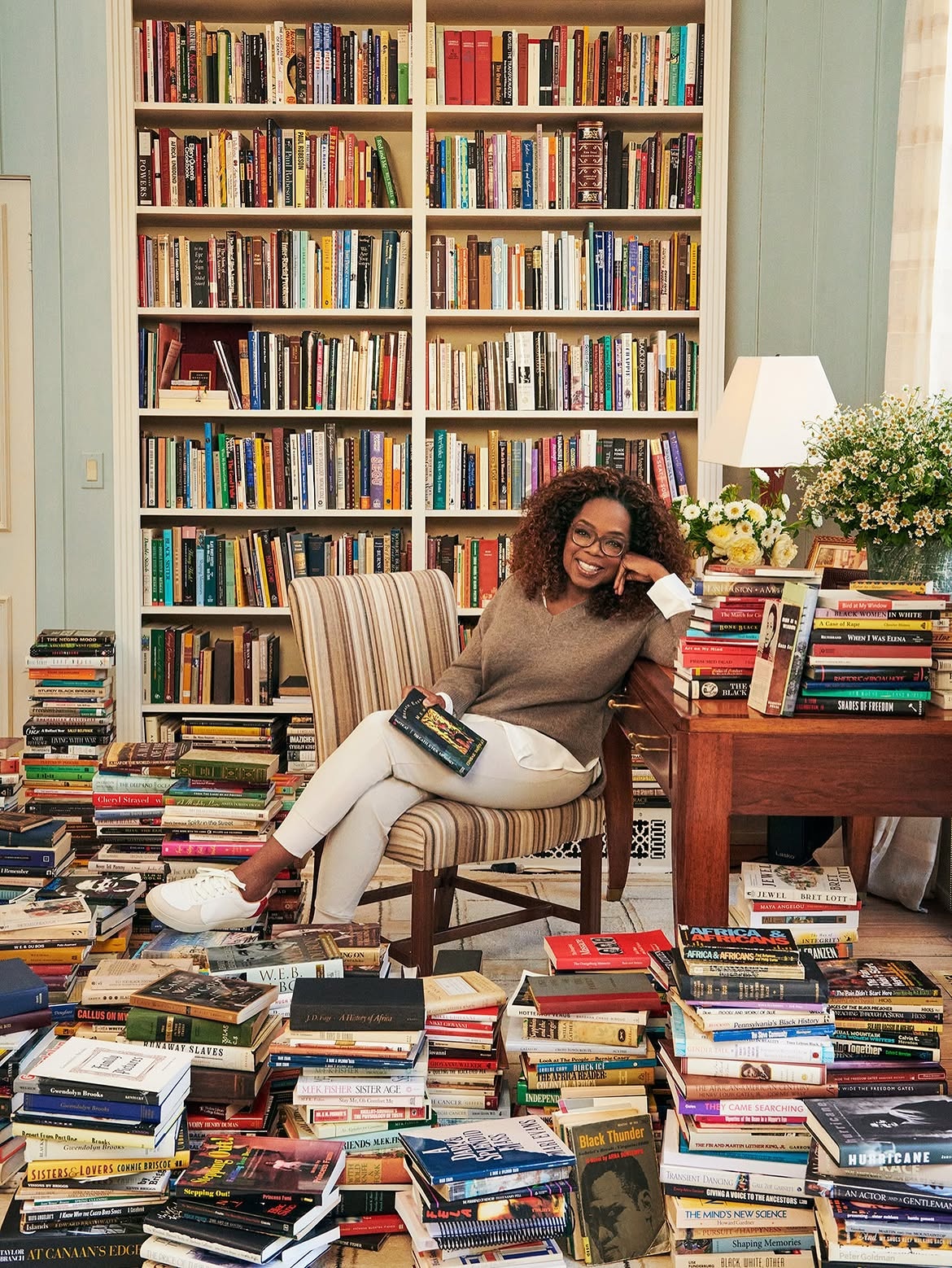 Gates,  Bill Gates,  Oprah Winfrey,  Bill Gates,  Sarah Michelle Gellar,  Whoopi Goldberg,  Johnny Depp ảnh 2