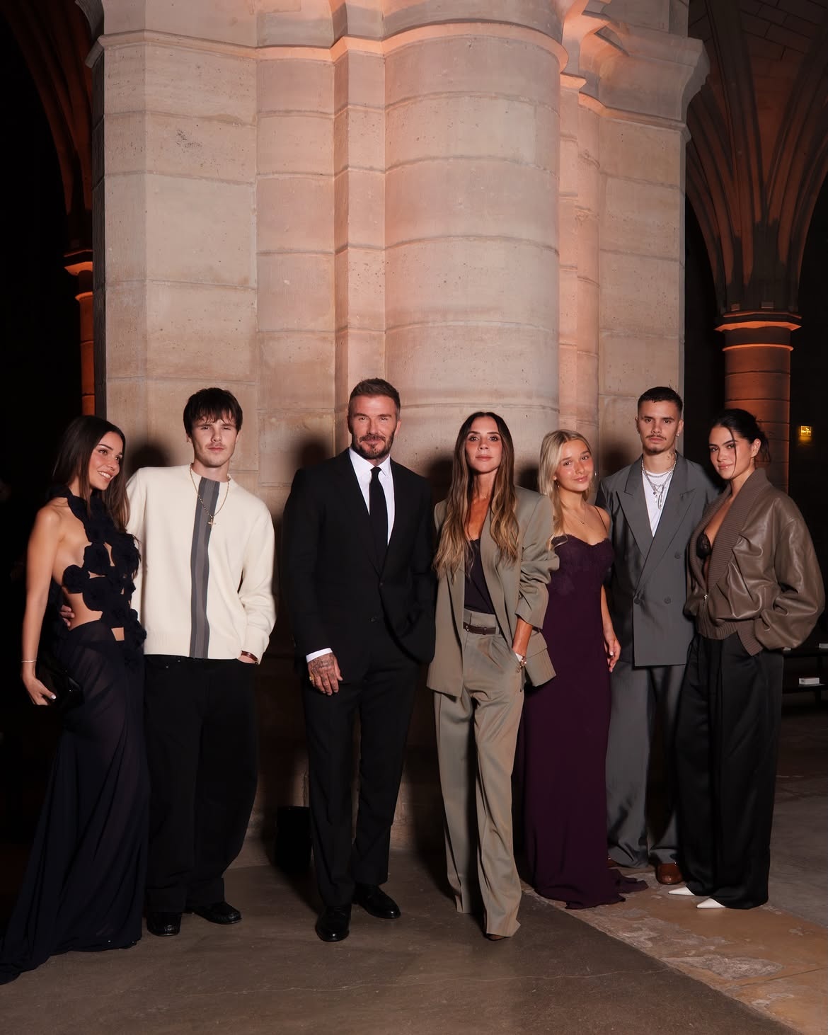 Beckham,  Harper Beckham,  tuần lễ thời trang,  Paris ảnh 1