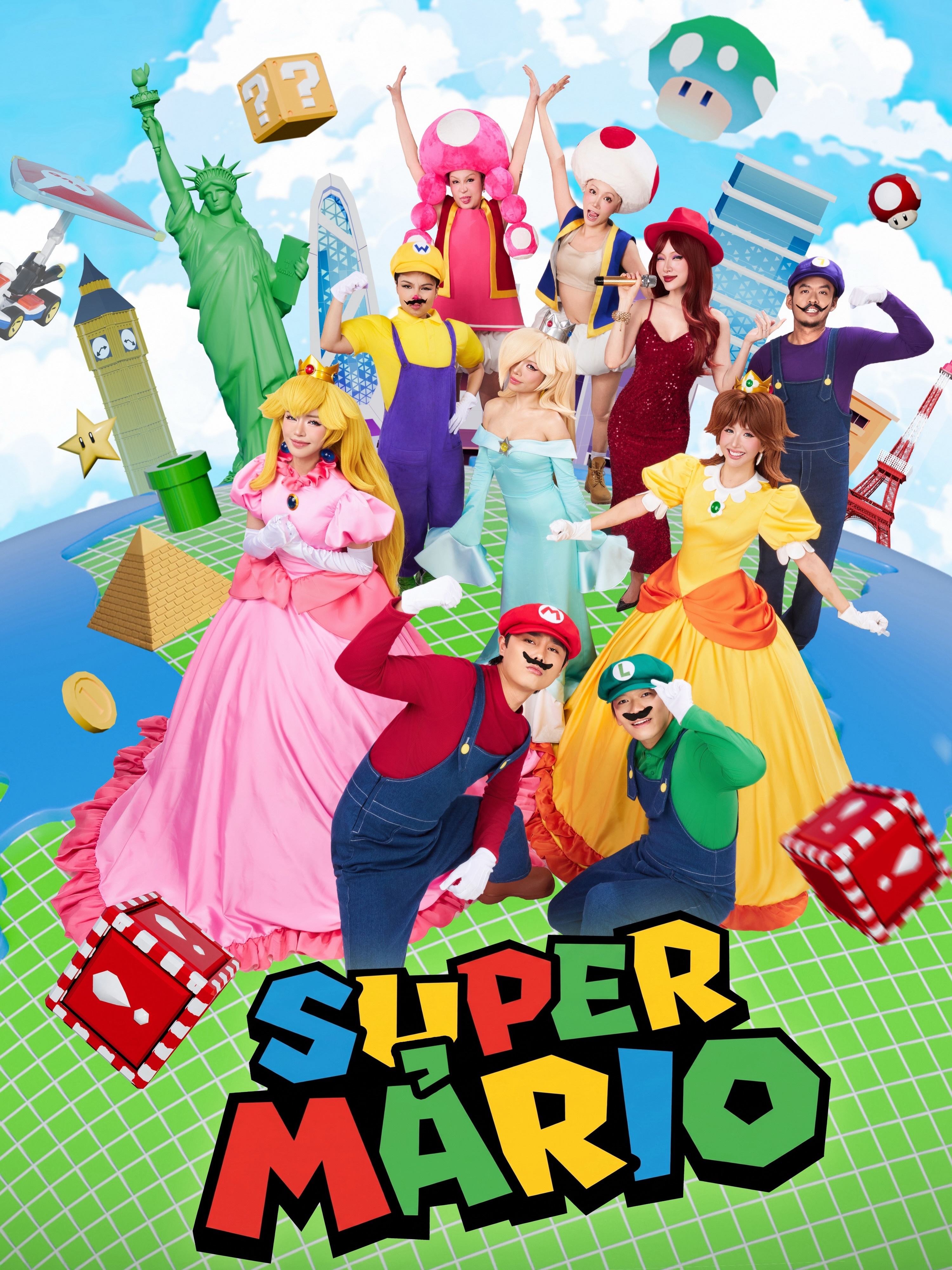 Binz,  thời trang,  ho&aacute; trang,  phim,  tr&ograve; chơi,  Mario,  Mr.Bean ảnh 4