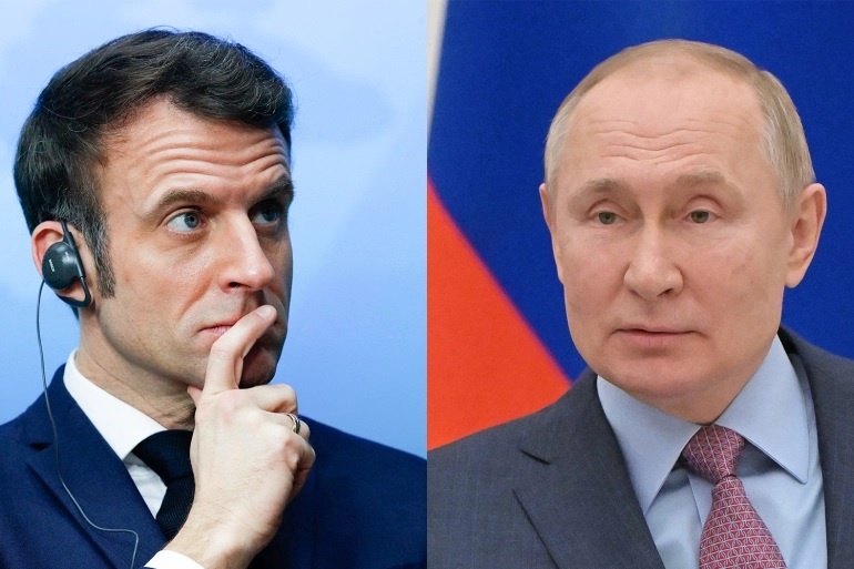 Quan chuc Phap: Ong Putin da that hua voi ong Macron hinh anh