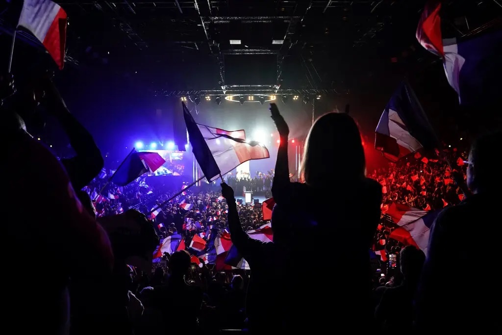 bau cu tong thong Phap anh 1