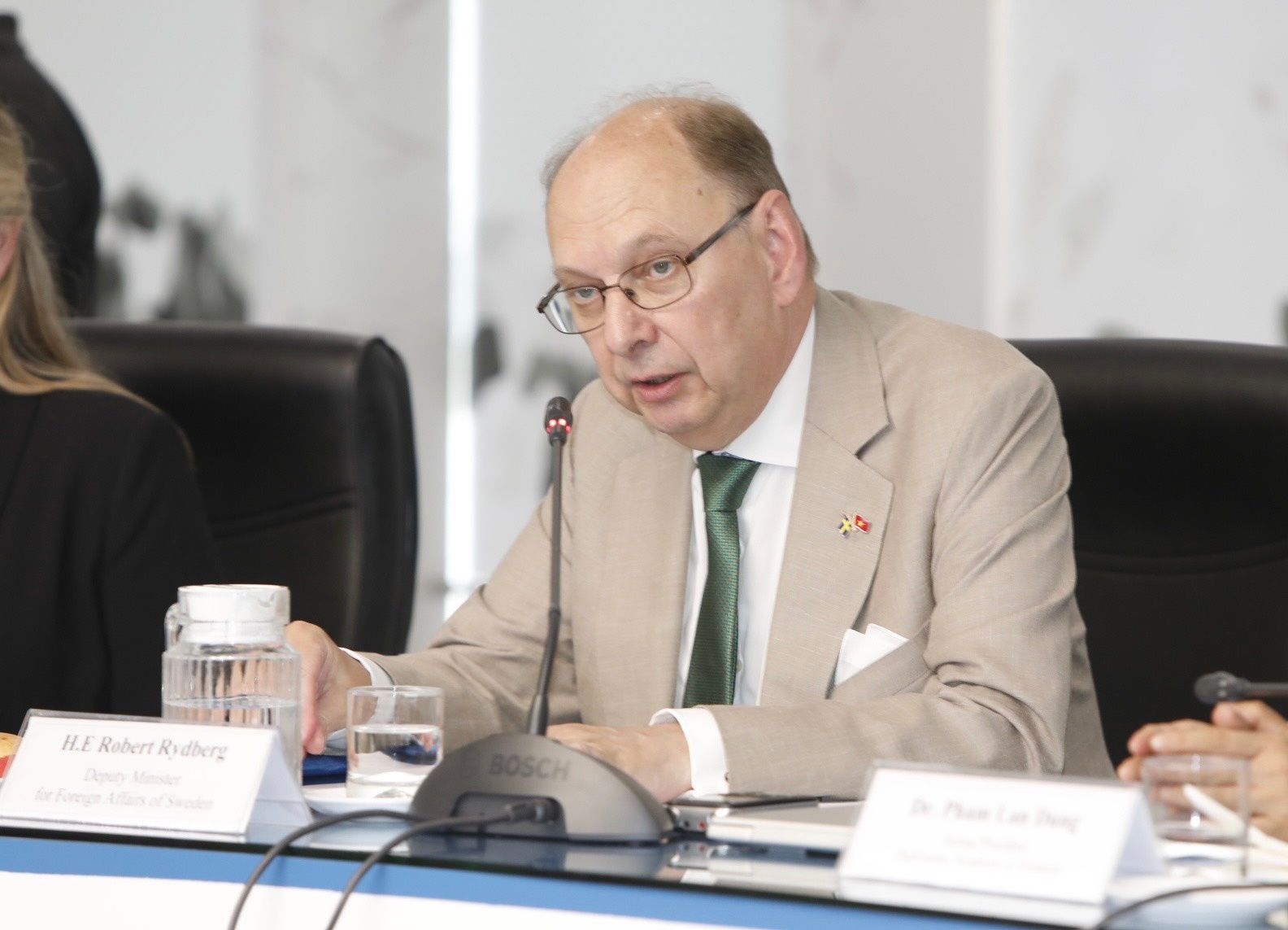 ‘Gia nhap NATO khong anh huong chinh sach doi ngoai cua Thuy Dien’ hinh anh