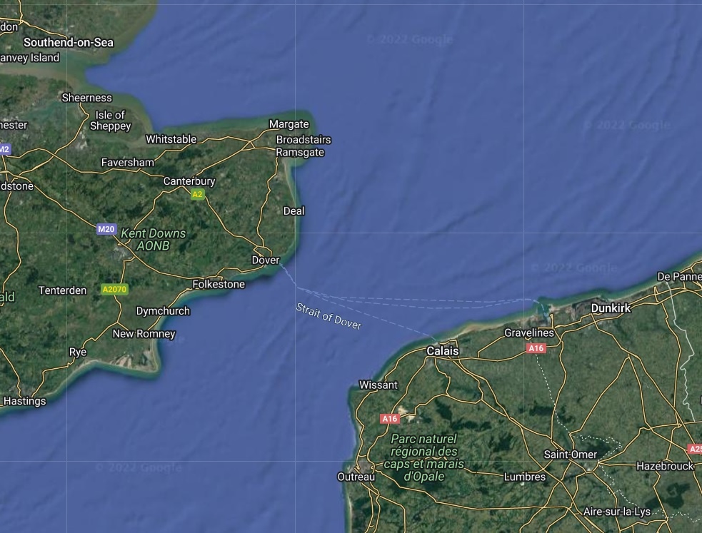 cang Dover tac nghen anh 1