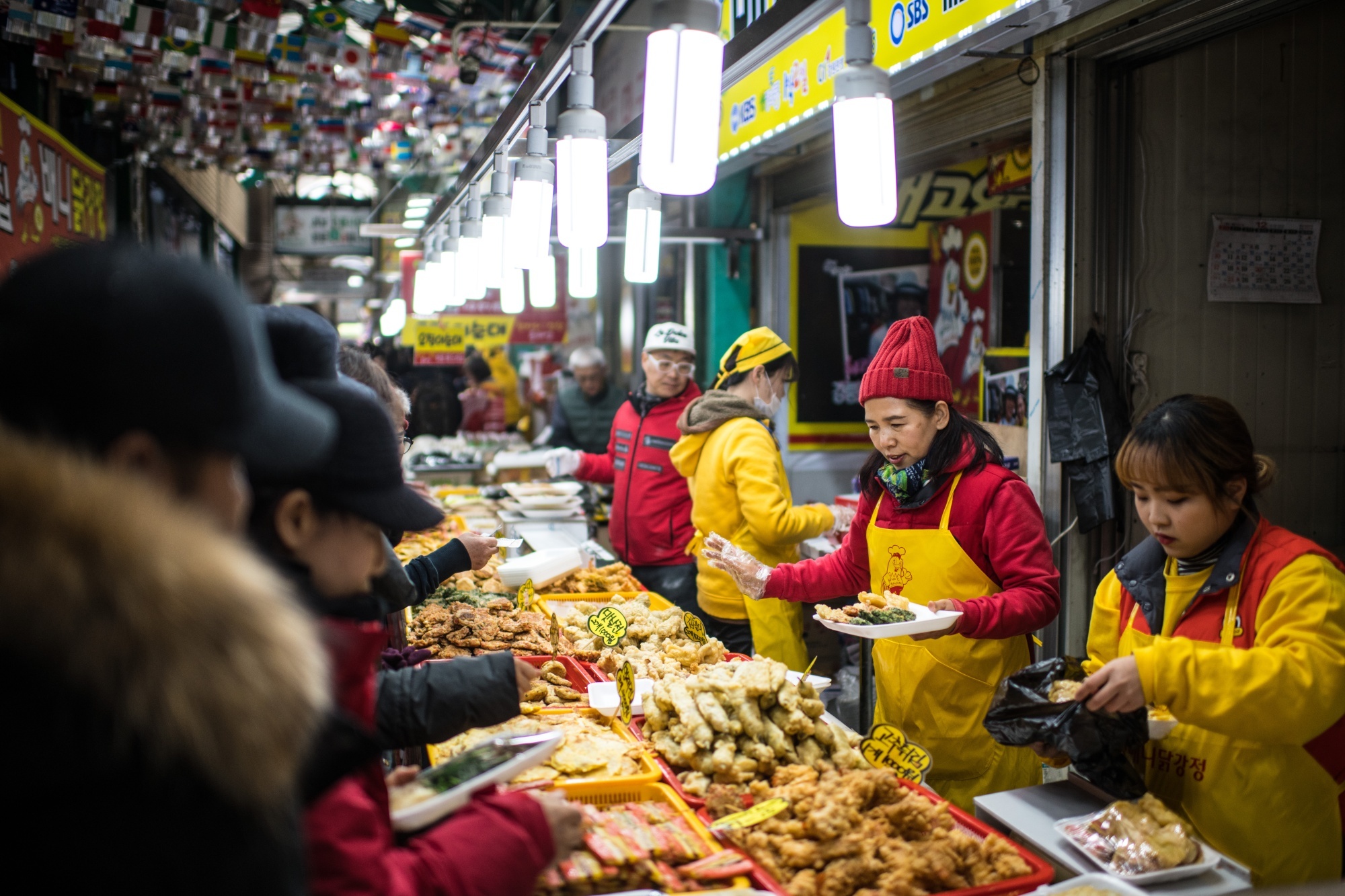 Cuoc chien ga ran o Han Quoc hinh anh