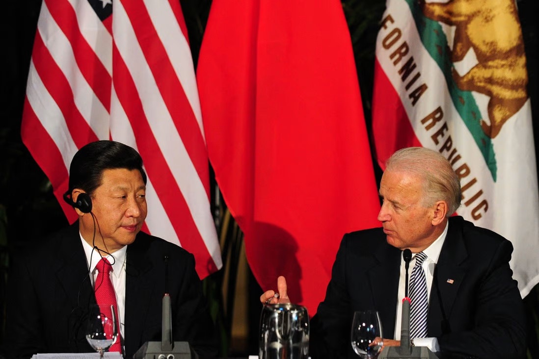 Ong Biden se noi ve lan ranh do va Trieu Tien khi gap ong Tap hinh anh