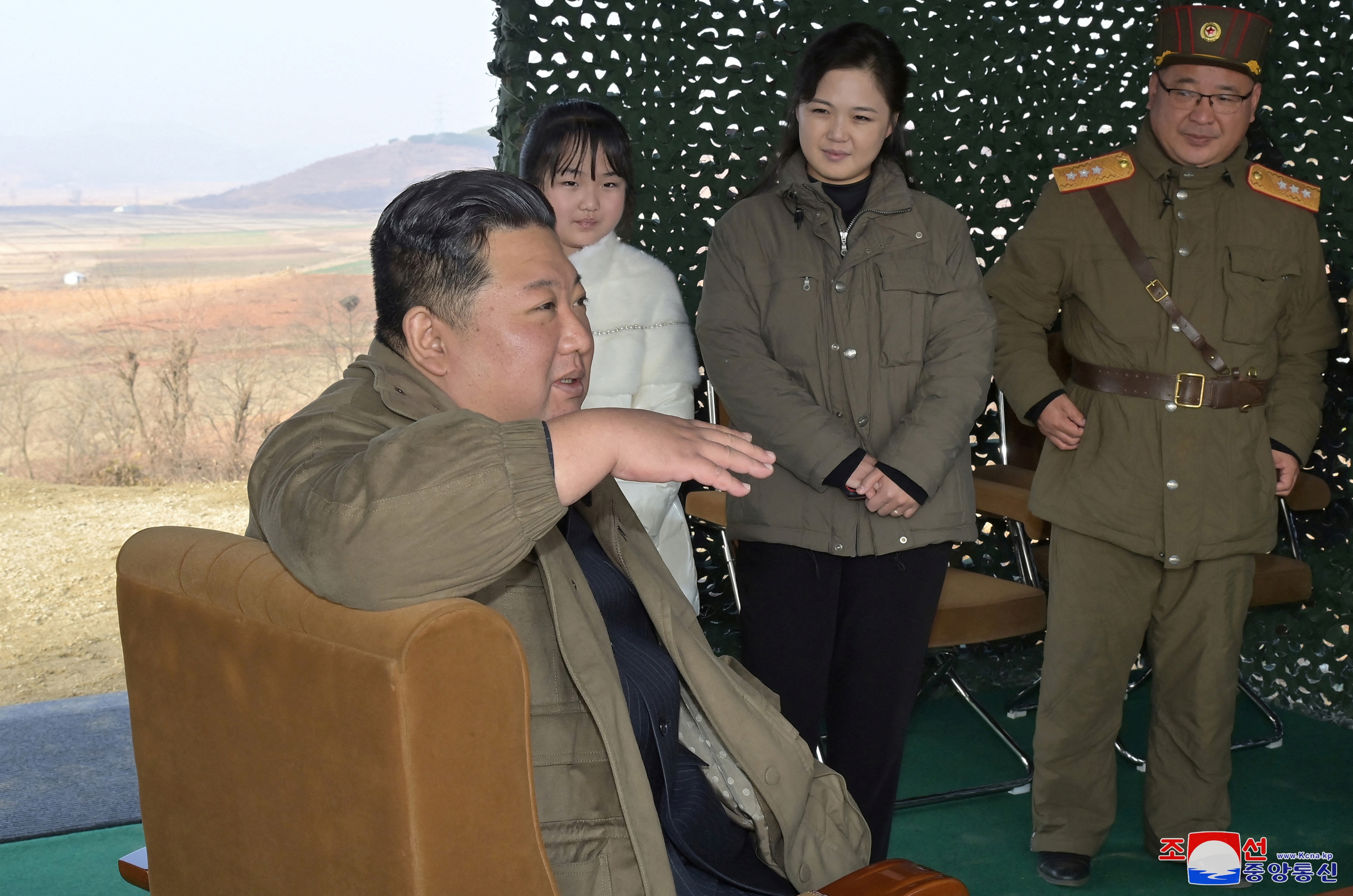 con gai kim jong Un anh 1