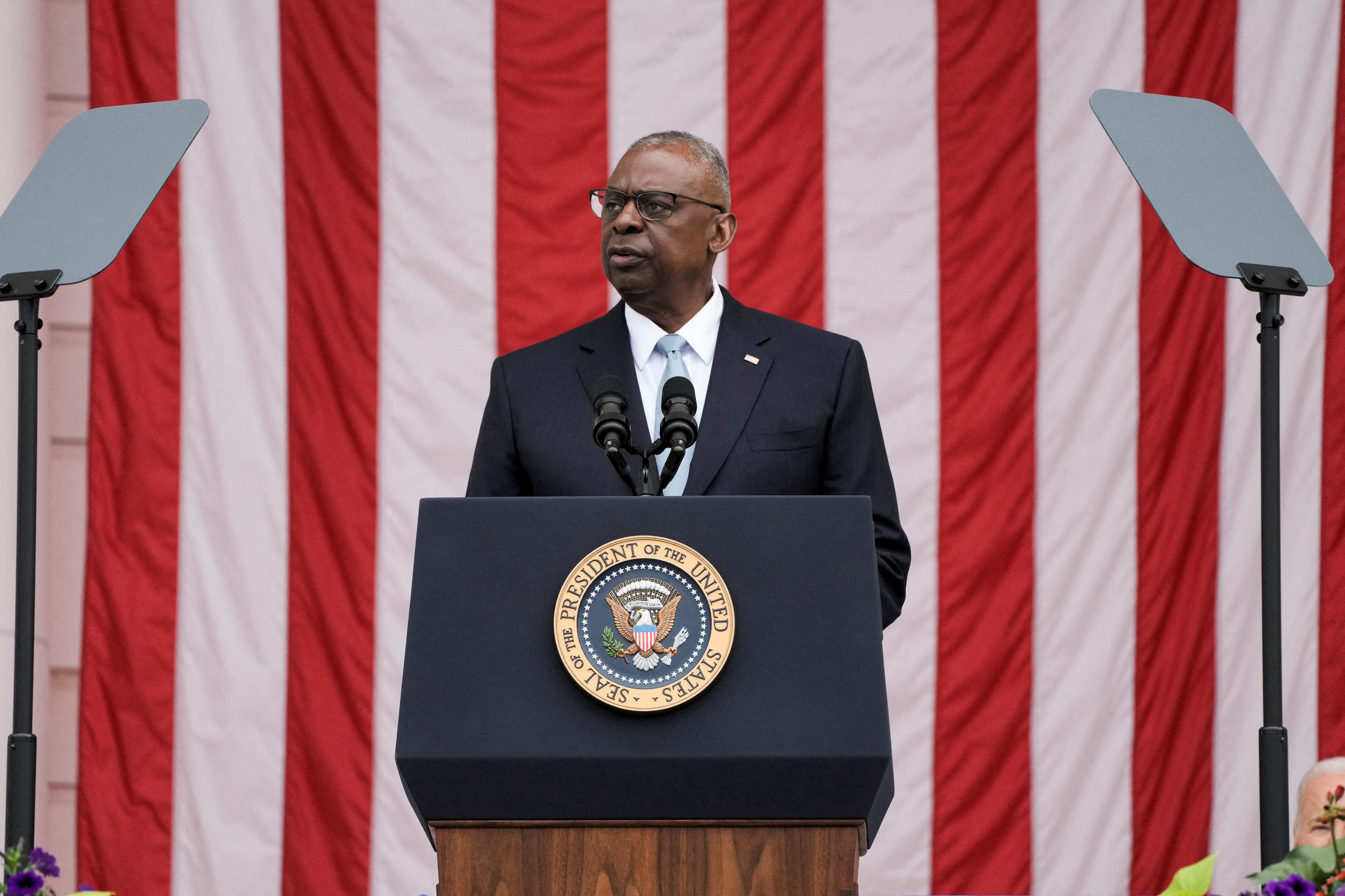 Bo truong Quoc phong Nga - My dien dam hiem hoi sau vu danh chan drone hinh anh