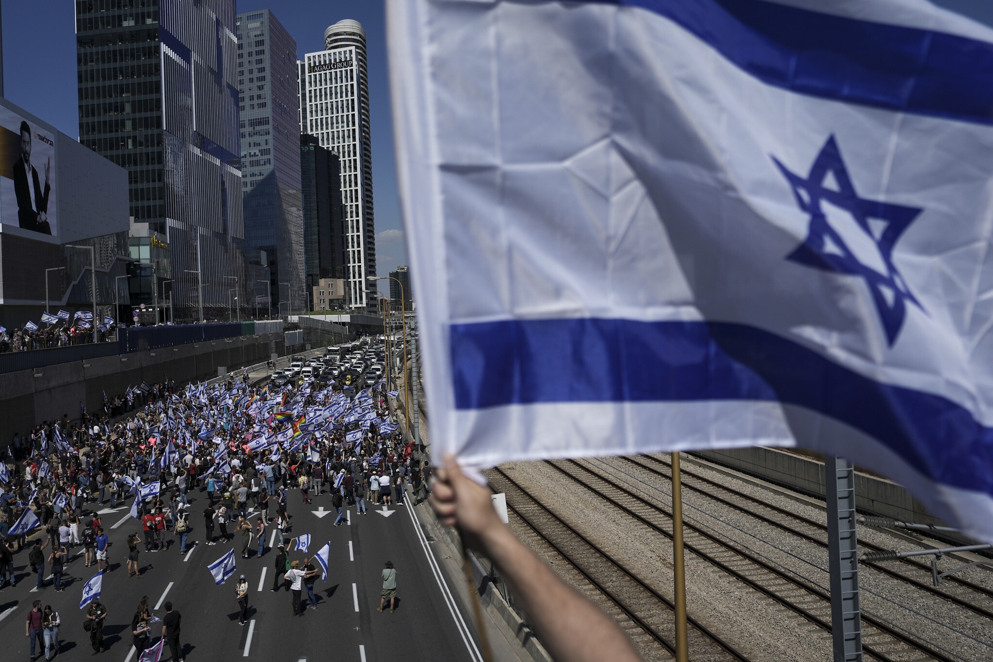 bieu tinh o Israel anh 1