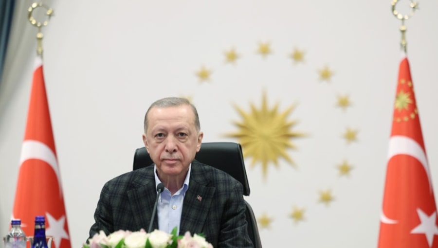 Tong thong Tho Nhi Ky xuat hien lai sau lan bo su kien hinh anh