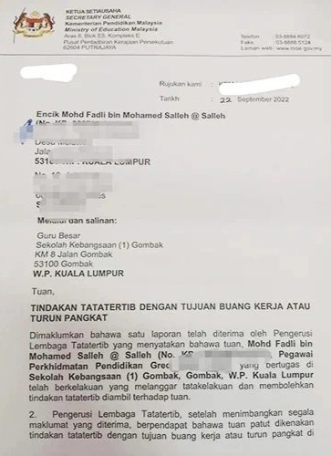 giao vien bi de doa anh 1