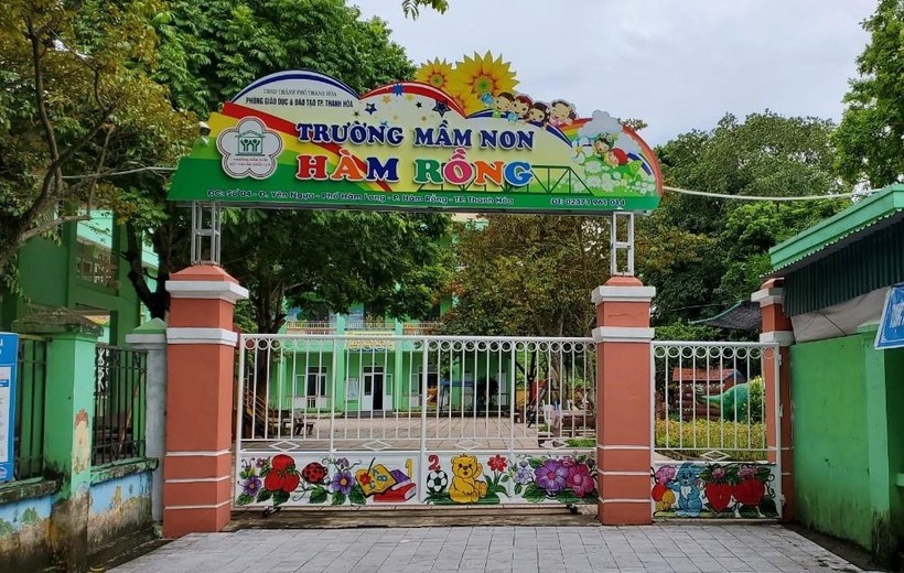 Mot hieu truong truong mam non o Thanh Hoa mat chuc hinh anh