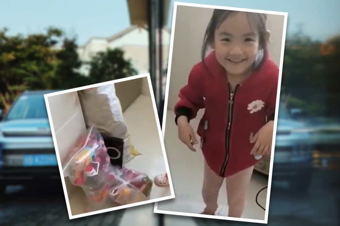 Con gai ban phe lieu giup bo me mua oto hinh anh