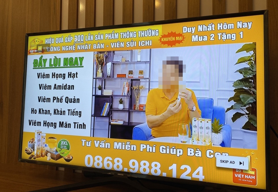 TP.HCM se xu ly cac quang cao 'than y' ban thuoc tren mang hinh anh