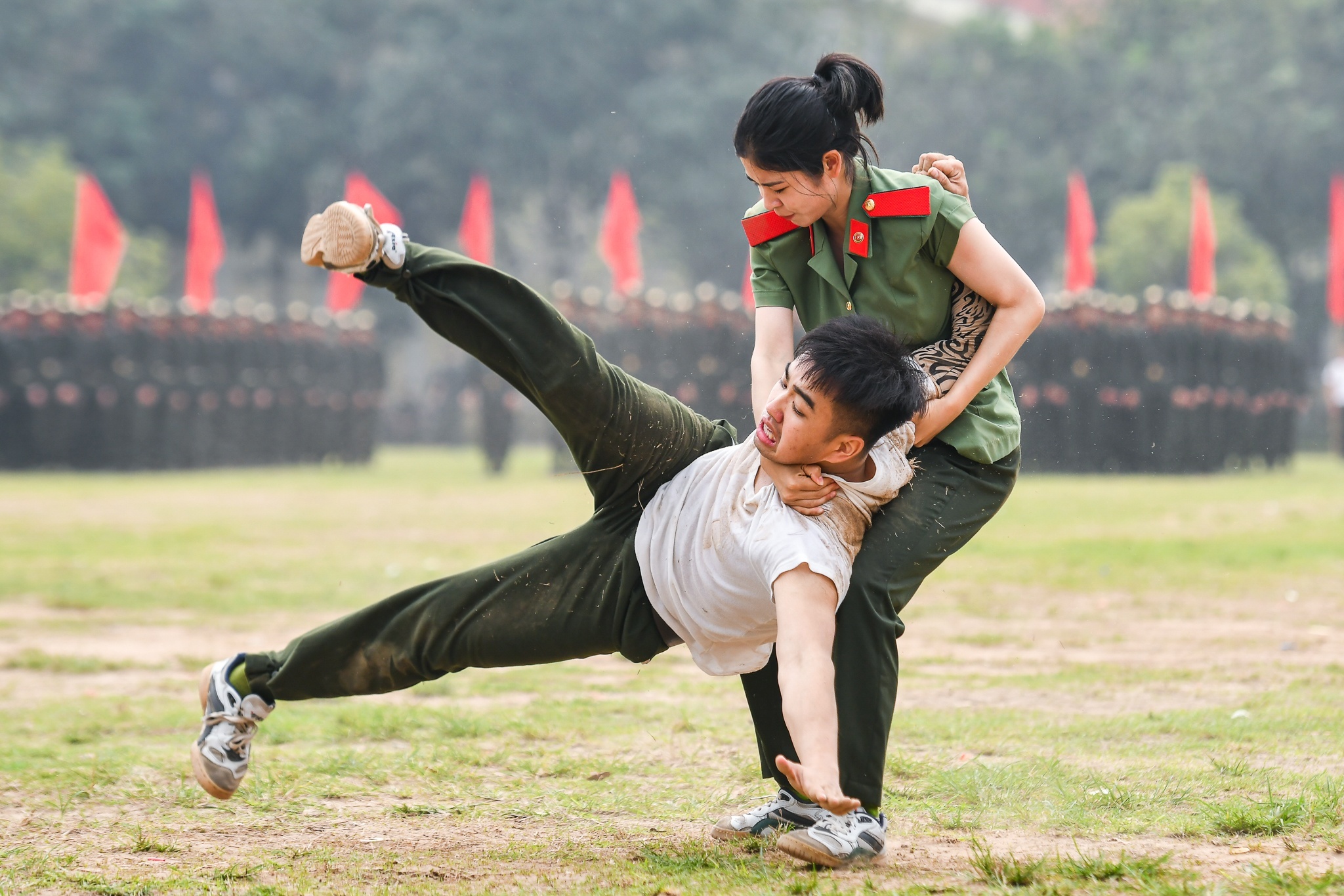 Chi tieu tuyen sinh nu cua cac truong cong an hinh anh
