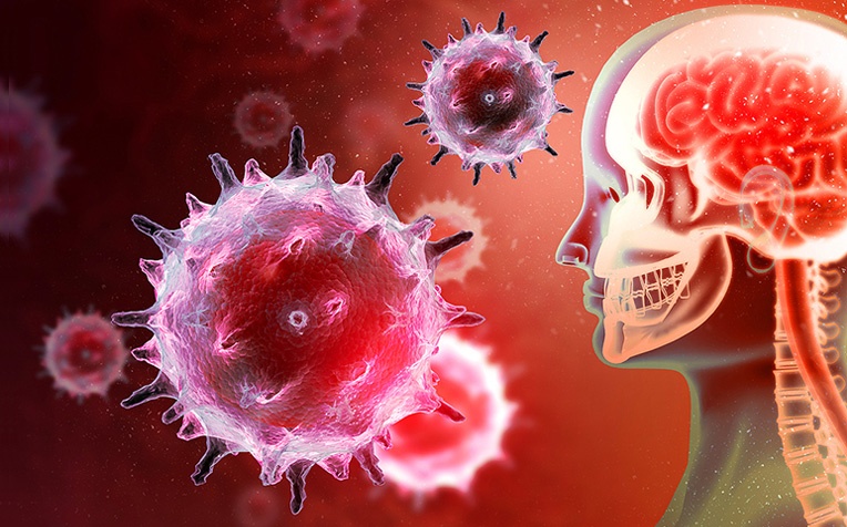 Dau hieu canh bao viem nao do virus hinh anh