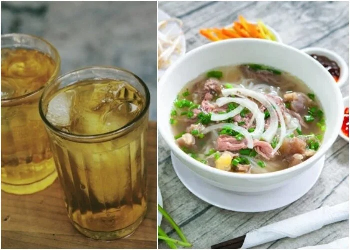 ăn phở uống trà đá ảnh 1 an pho uong tra da anh 1