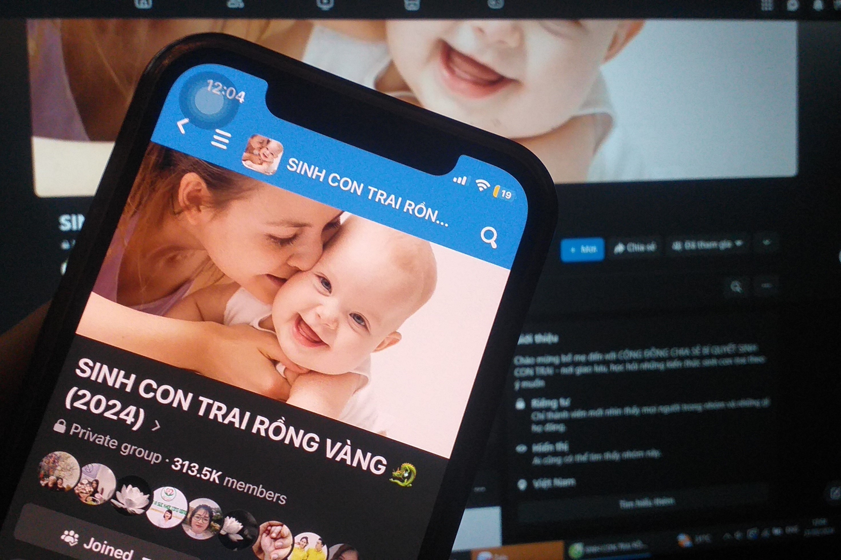 Tich cuc nam vung, xin 'via' sinh con nam rong hinh anh