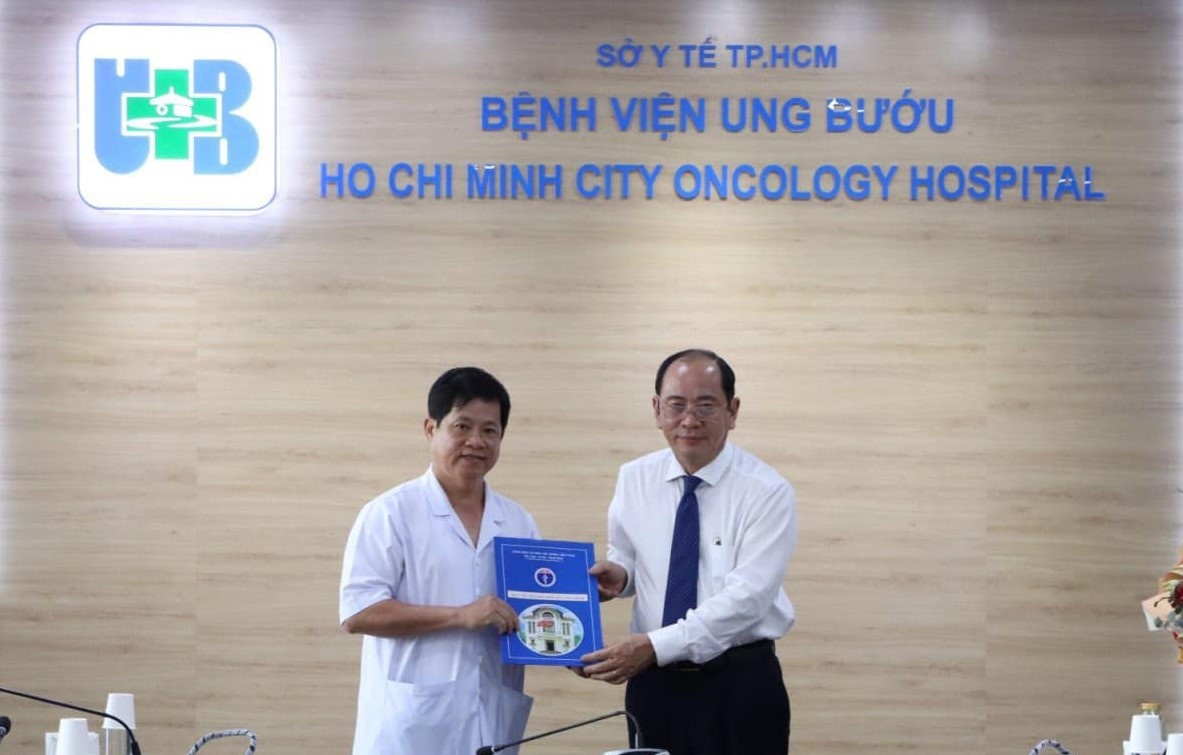 Benh vien Ung Buou TP.HCM co nguoi dieu hanh moi hinh anh