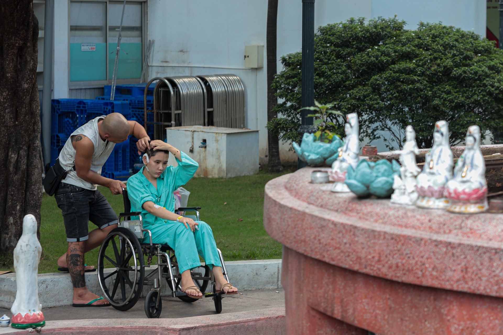 Goc tam linh dac biet o Benh vien Cho Ray hinh anh