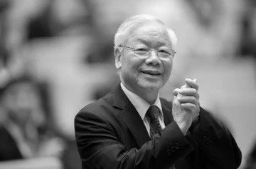 Trang dem lam khong gian so tuong niem Tong Bi thu hinh anh