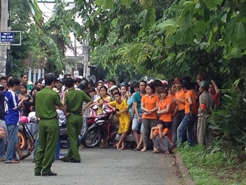 Nghi an nguoi dan ong bi sat hai sau ngay cuoi con hinh anh