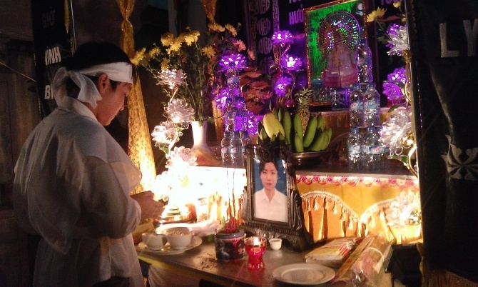 San phu chet, con nguy kich o Hai Duong hinh anh