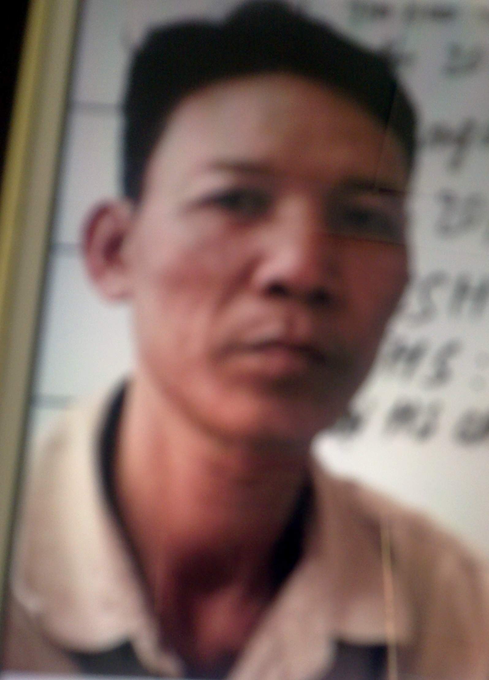 Đối tượng Mai Kim Chiến tại cơ quan điều tra