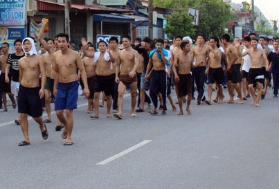 Gan 50 hoc vien cai nghien o dat Cang da quay lai trung tam hinh anh