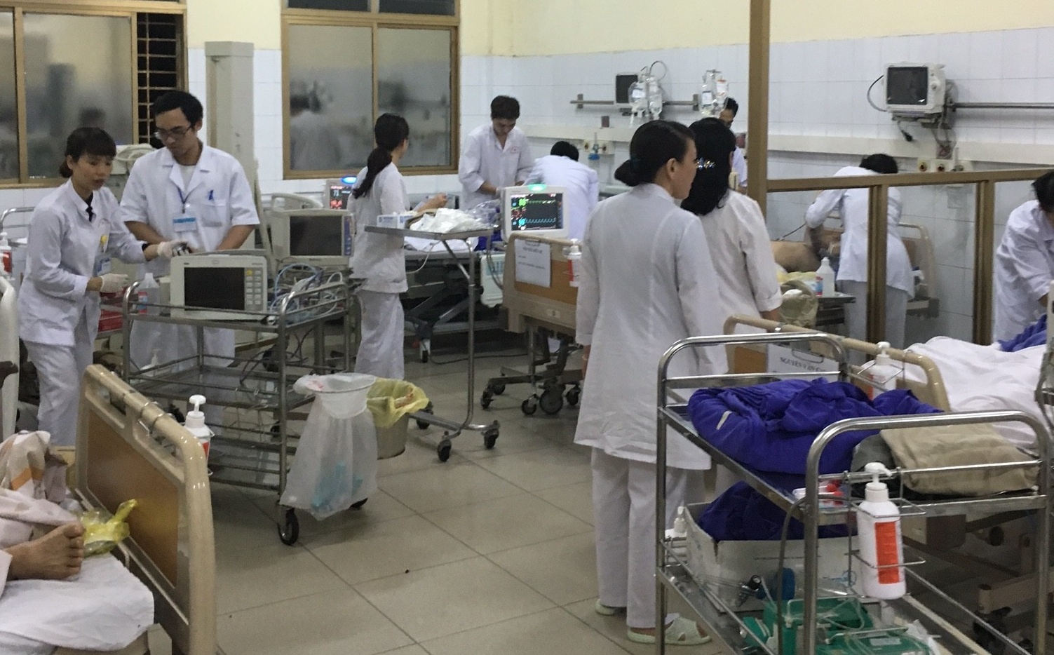 Chay khi o lo than Quang ninh anh 1