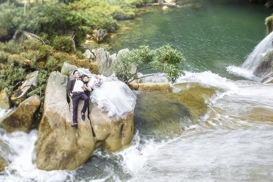 Thac Ban Ba - co son nu giua nui rung Tuyen Quang hinh anh