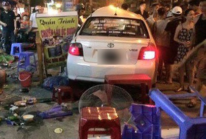 Xe điên gây tai nạn ảnh 1 Xe dien gay tai nan anh 1