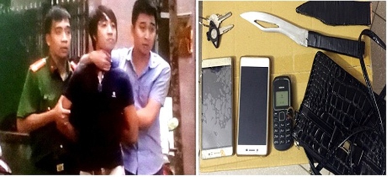 Bắt 2 tên cướp giật ảnh 1 Bat 2 ten cuop giat anh 1