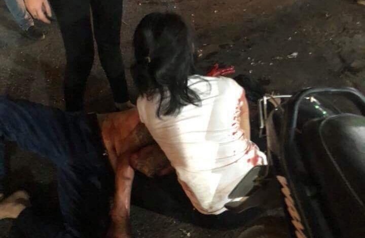 Nhom con do truy sat nam thanh nien tai quan nhau hinh anh