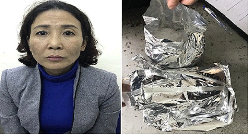 Chieu qua mat canh sat cua nguoi phu nu buon gan 2 kg ma tuy da hinh anh