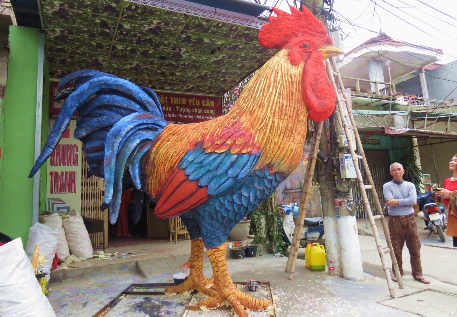 Cho vang sieu khung anh 7