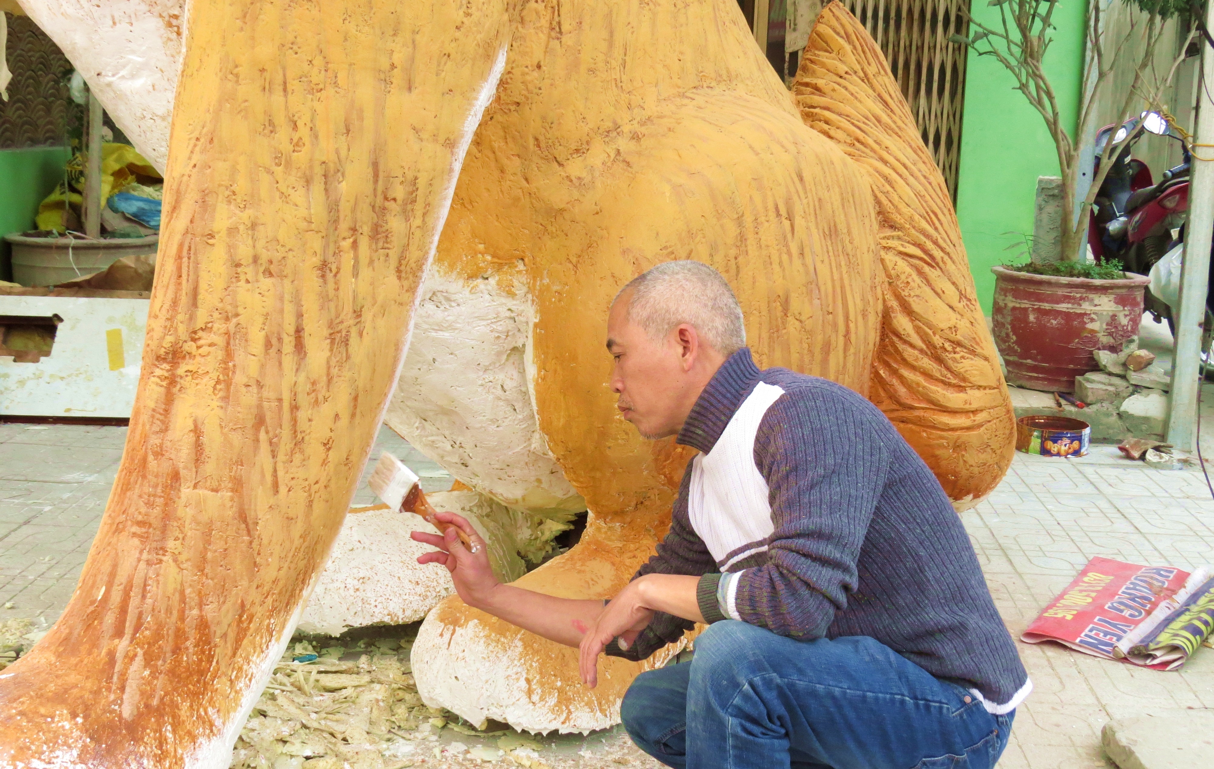 Cho vang sieu khung anh 5