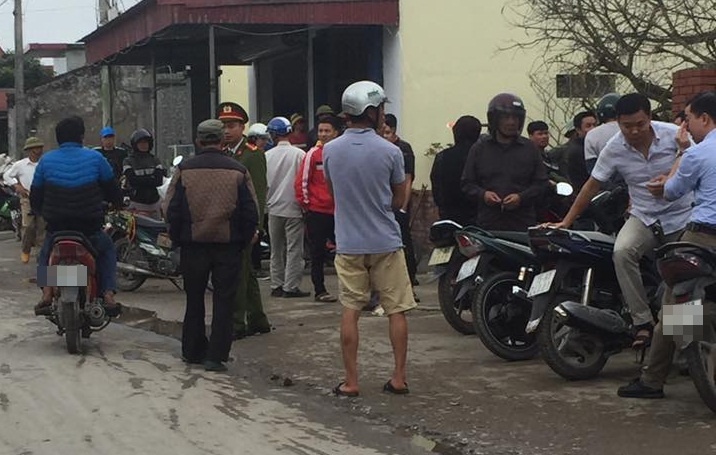 Tec xang cu phat no khi dang cat got, mot nguoi tu vong hinh anh