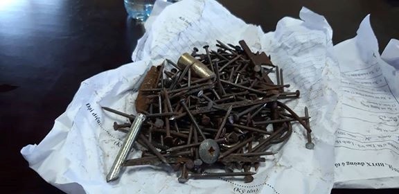 Rai dinh tren cau vuot bien anh 1