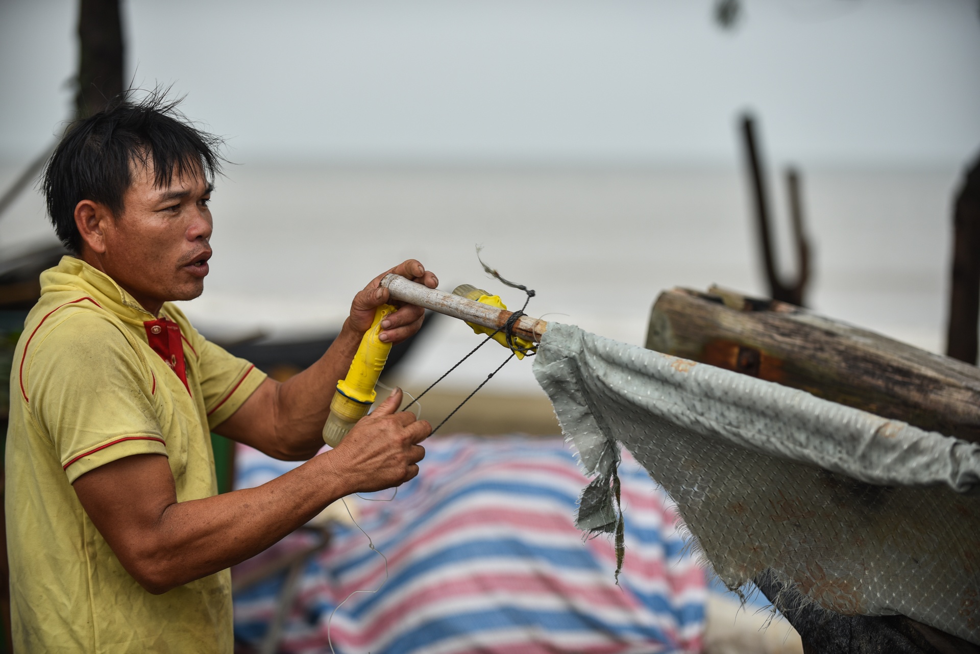 Sam Son truoc con bao so 3 hinh anh