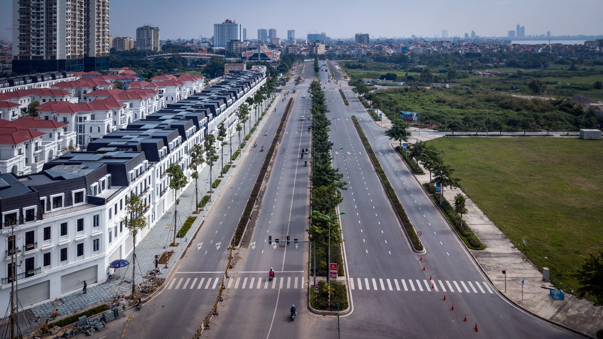 duong 10 lan xe o Thu do anh 3