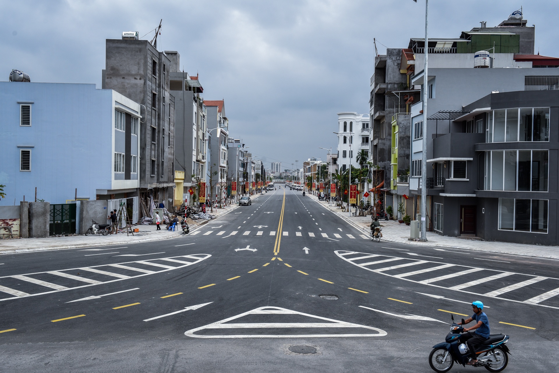 Tuyen duong khong ten gan 200 ty dong o Ha Noi vua khanh thanh hinh anh