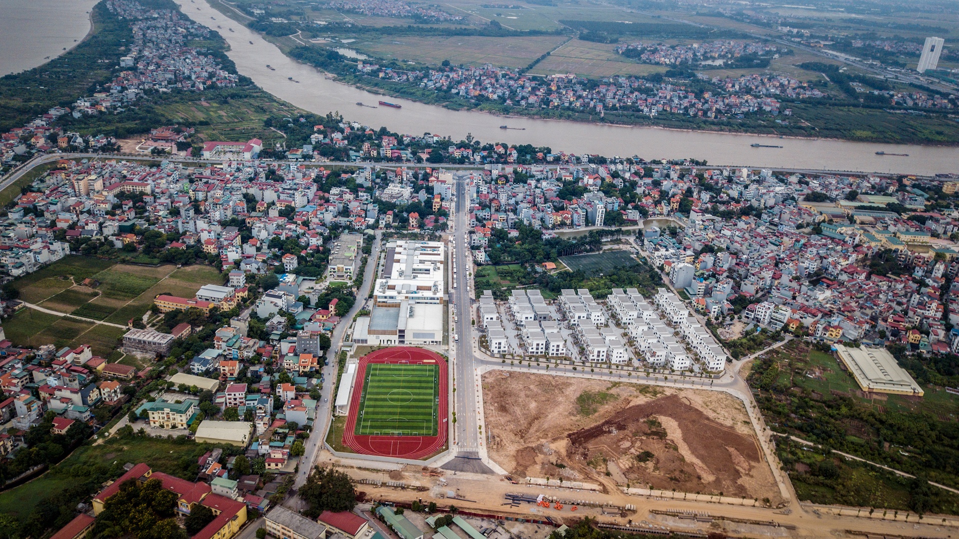 duong khong ten o Gia Lam anh 1