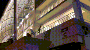 CDV tiep tuc leo rao, tron ve vao san My Dinh hinh anh