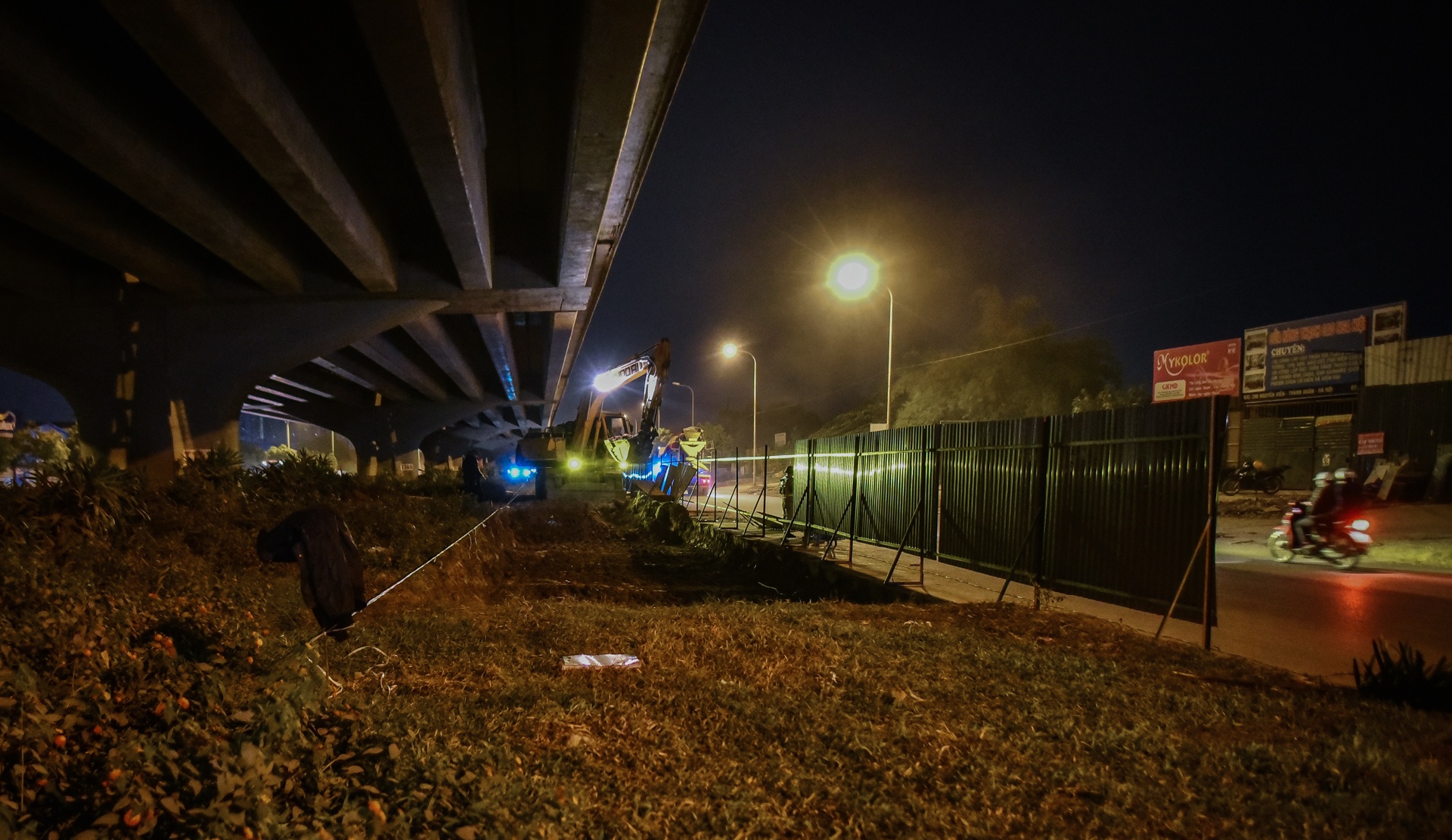 Trang dem dao duong o Thu do anh 5