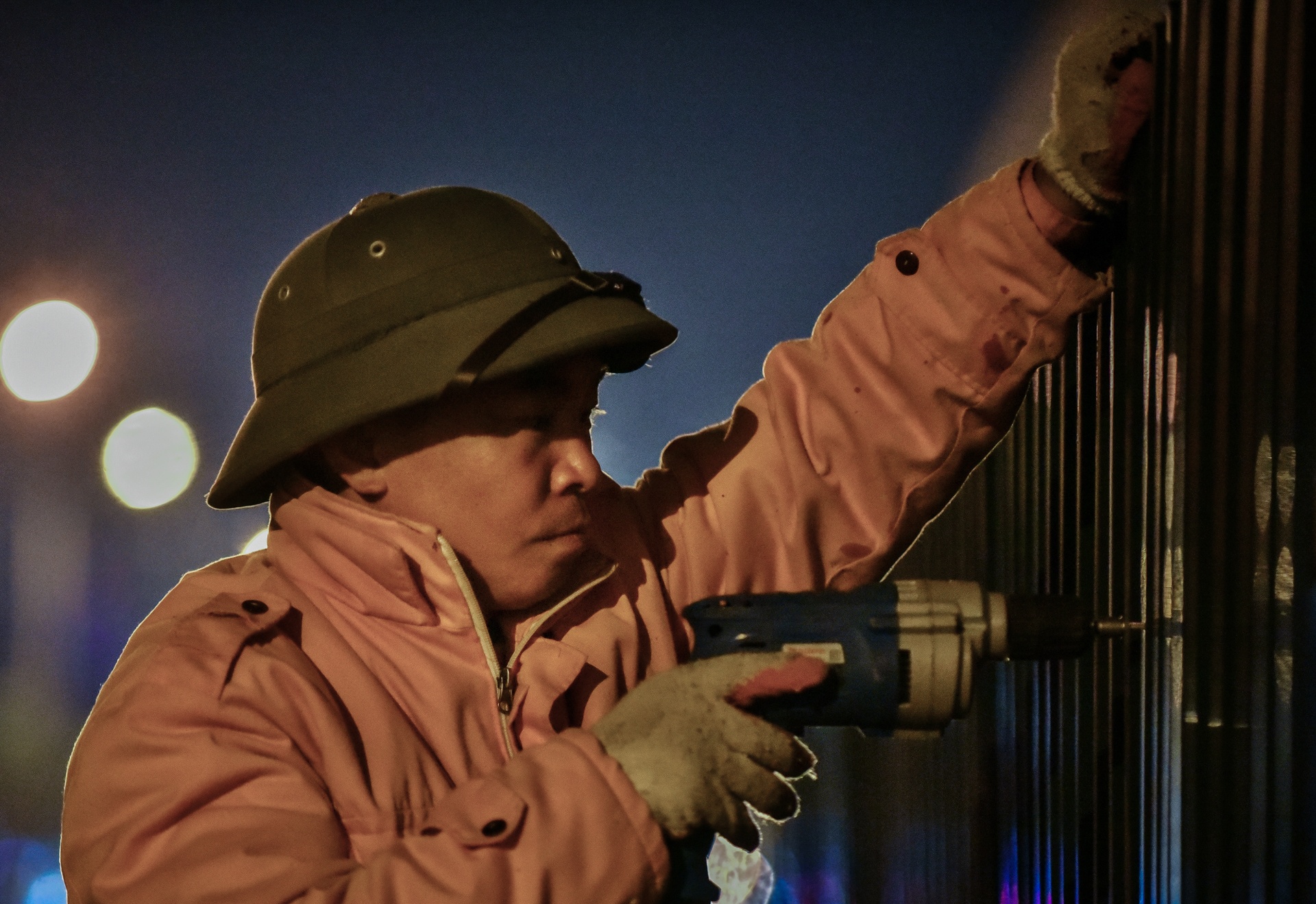 Trang dem dao duong o Thu do anh 6