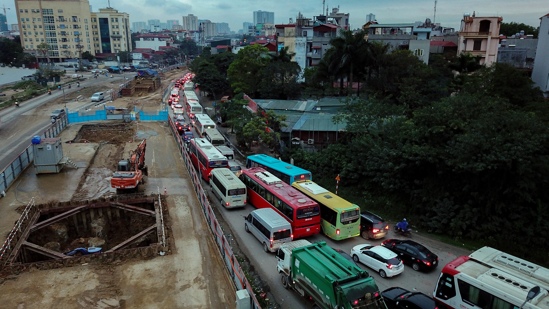 giao thong nghet tho ngay can tet anh 4