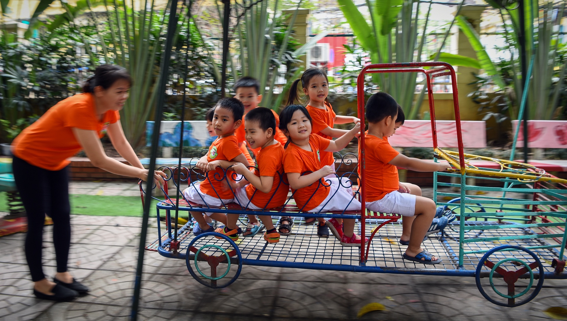 truong mam non Viet Trieu anh 9